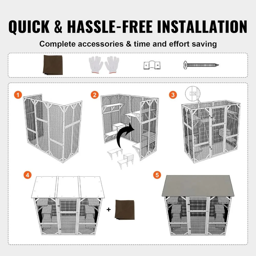 Catio Outdoor/Indoor Cat Enclosure