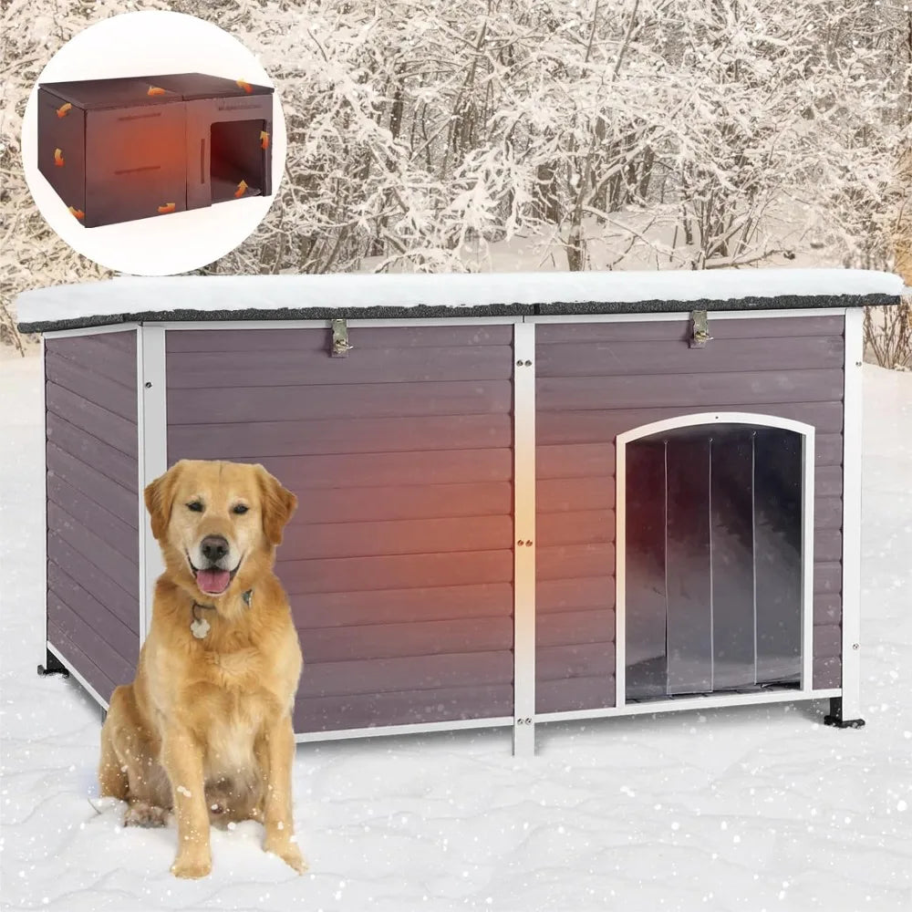 Large insulated dog kennel hotsell