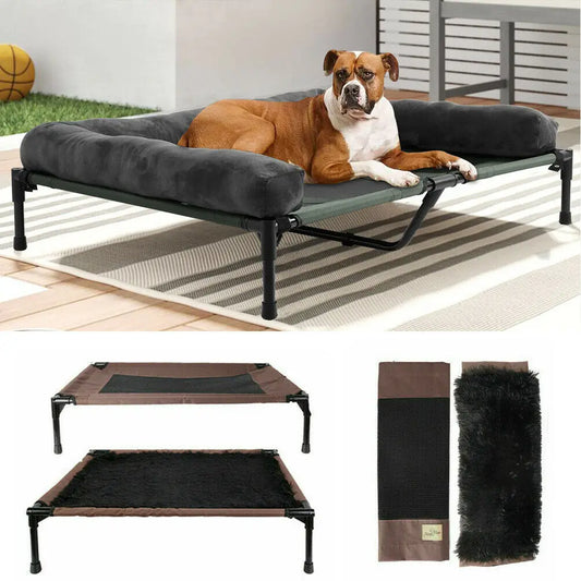 Extra Large Cooling Elevated Dog Bed