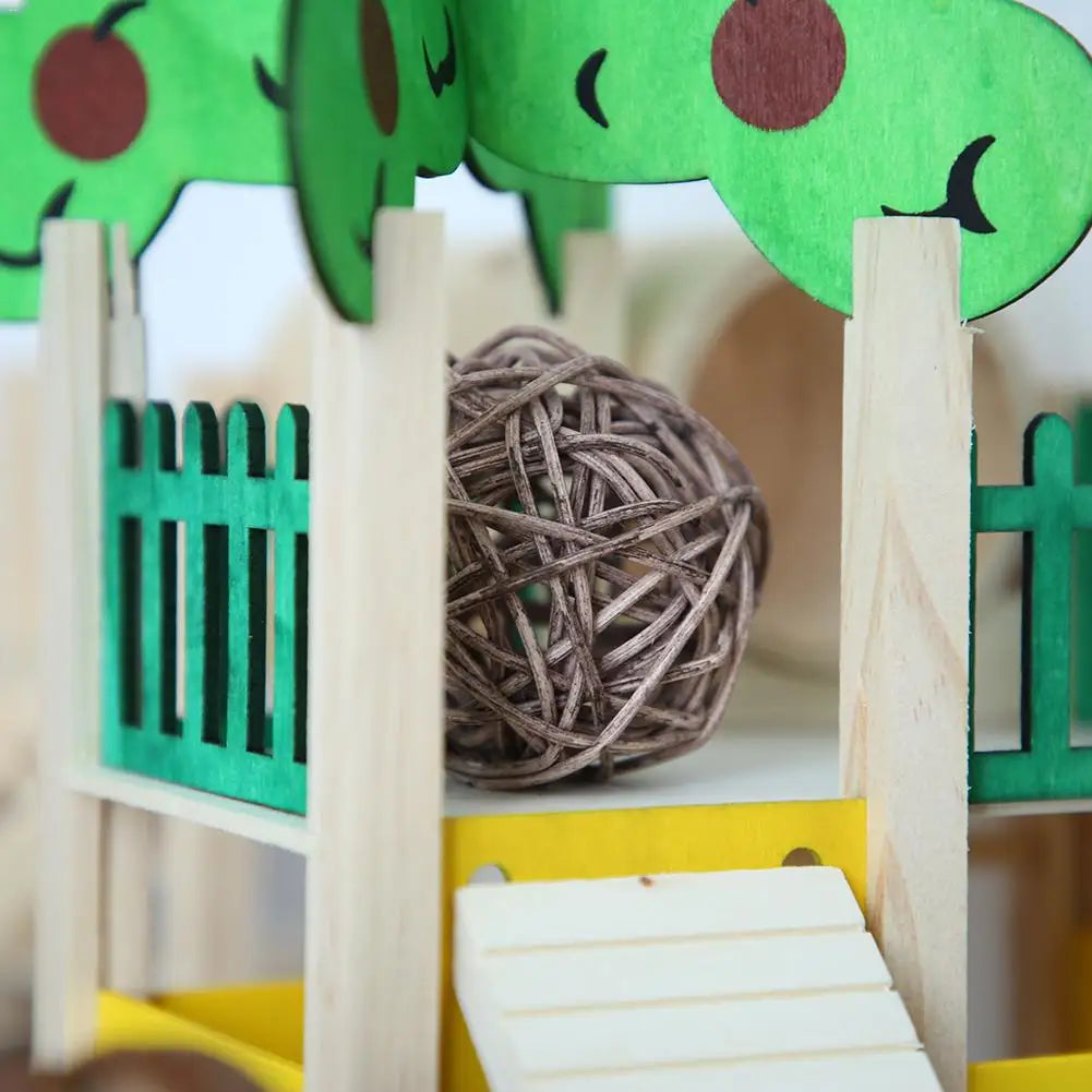 Hamster House Playground Exercise Playgym