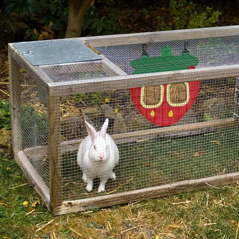 Hay Feeder For Small Animals Food Dispensers Rack