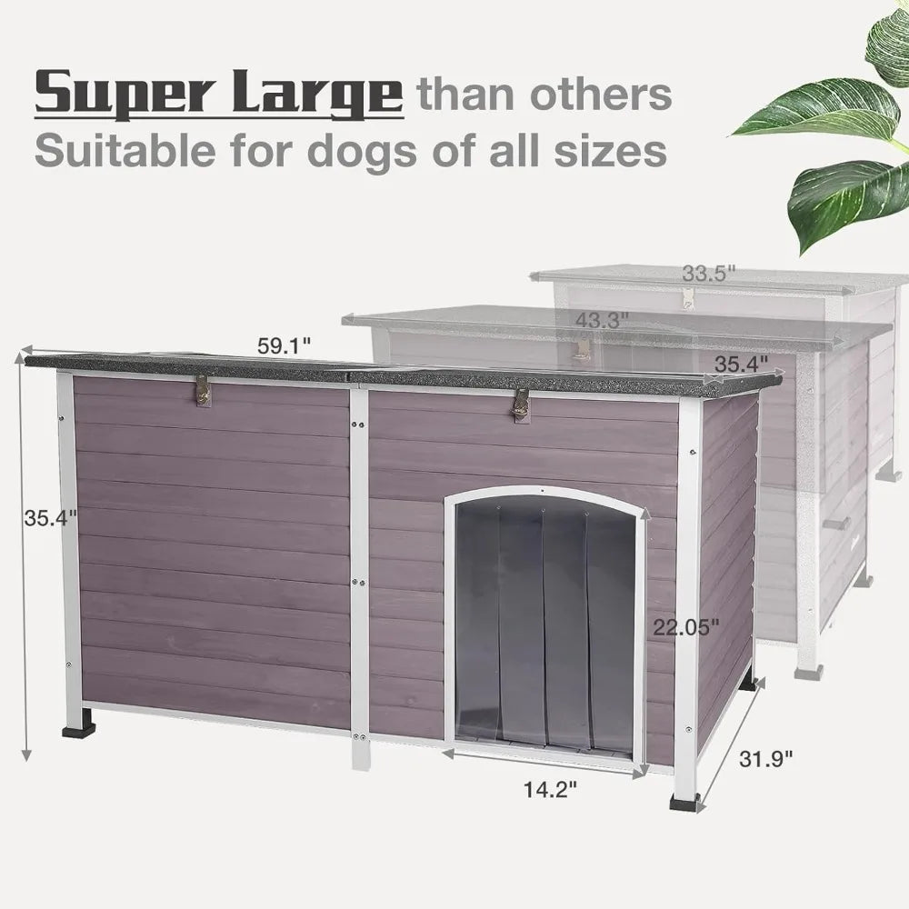 Extra Large Insulated Dog Kennel