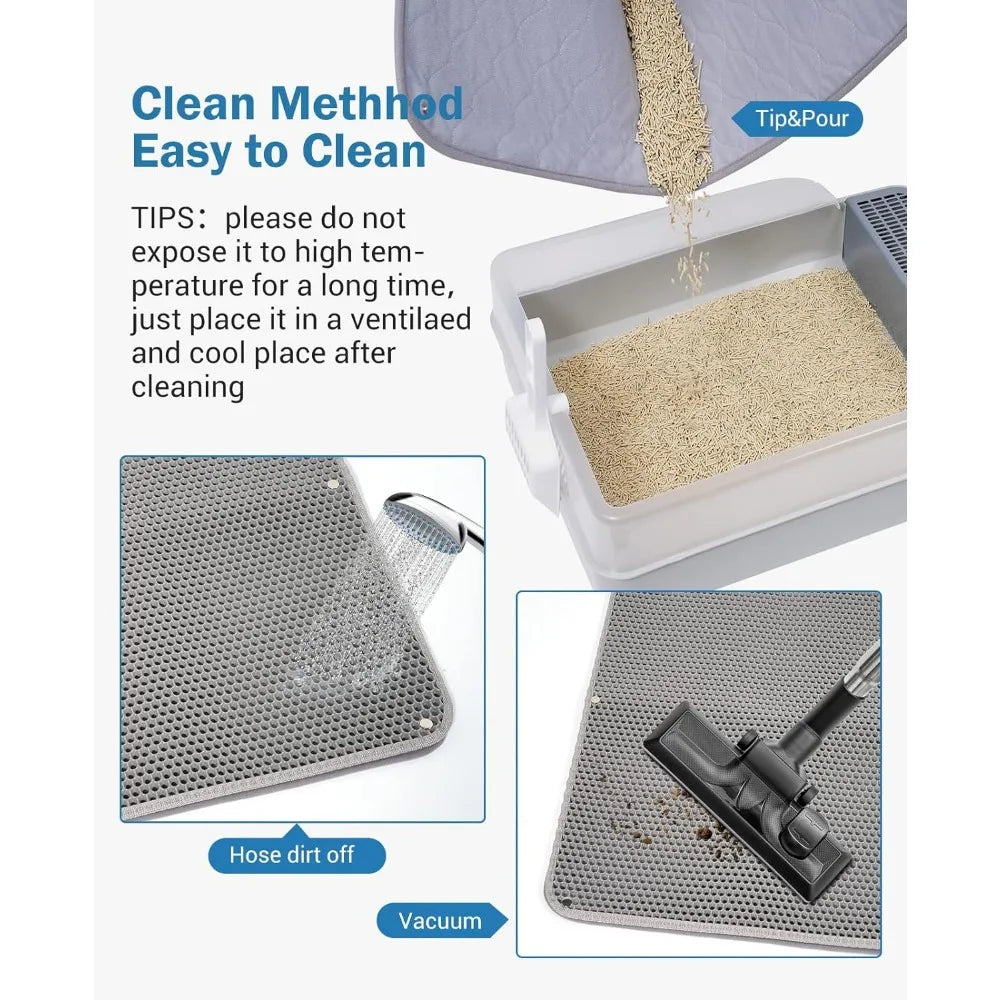 Kitty Litter Trapping Mat, Double Scatter Control Layer Mat