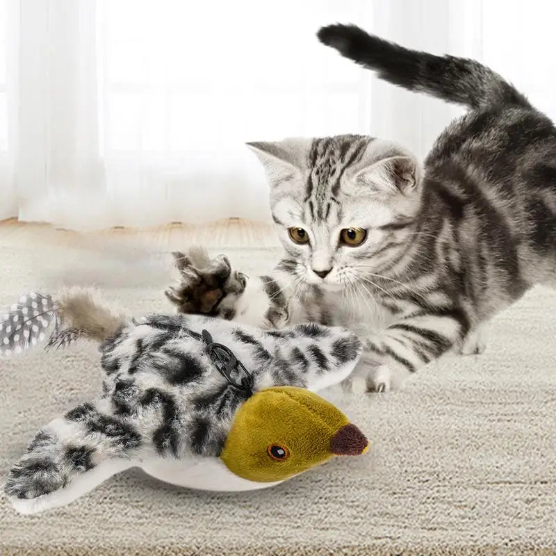 Flapping Sparrow Cat Toy