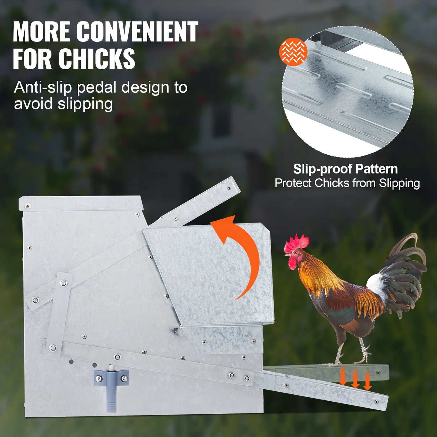 Automatic Chicken Feeder 25 lbs Capacity