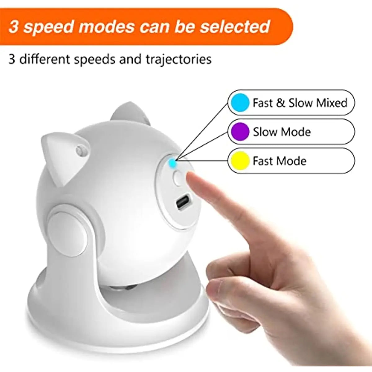 Automatic Cat Laser Toy for Indoor Cats