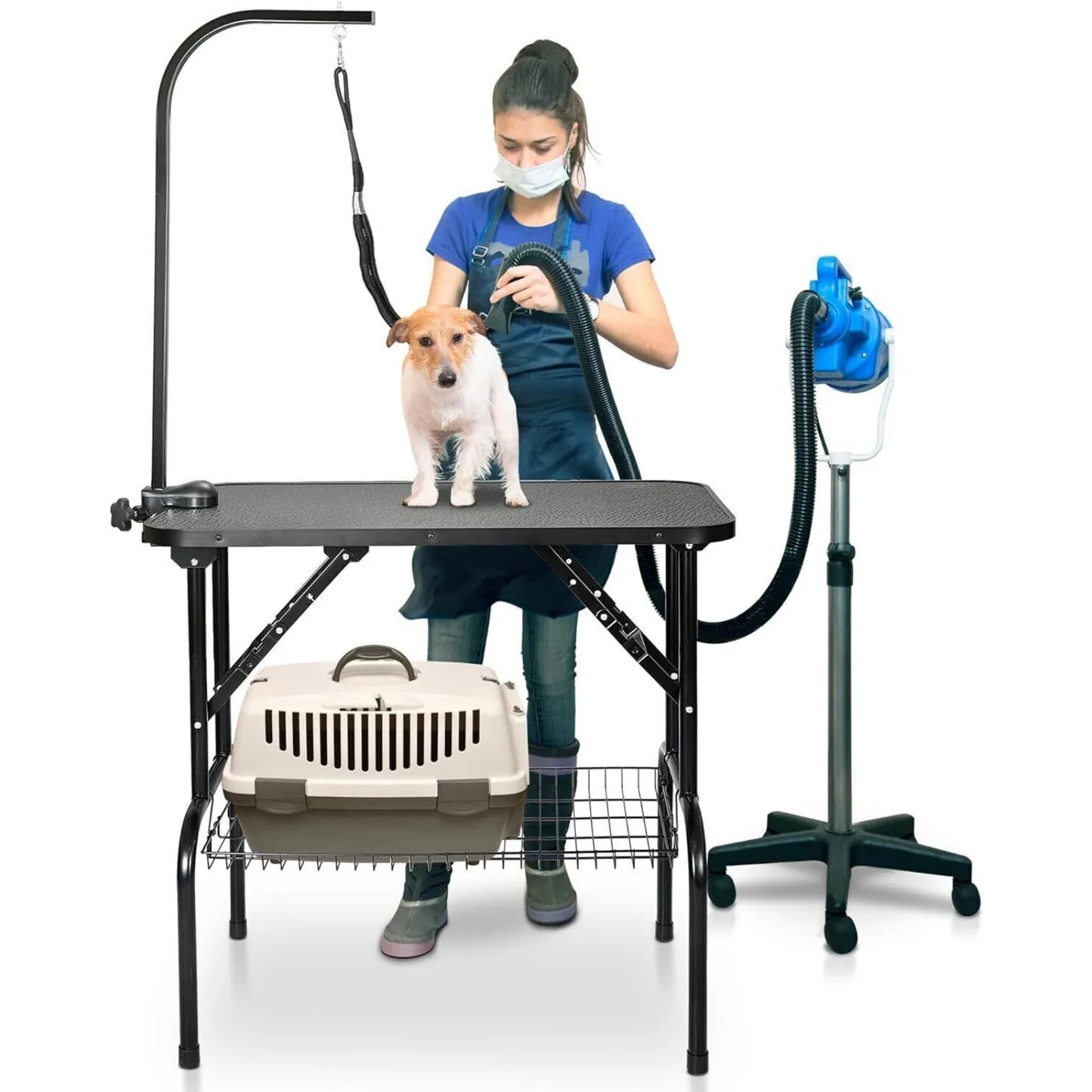 US 32 Inch Folding Pet Grooming Table