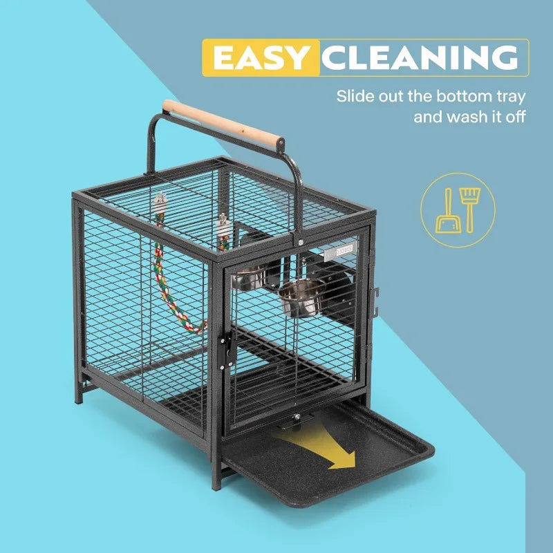 Bird Travel Carrier Cage