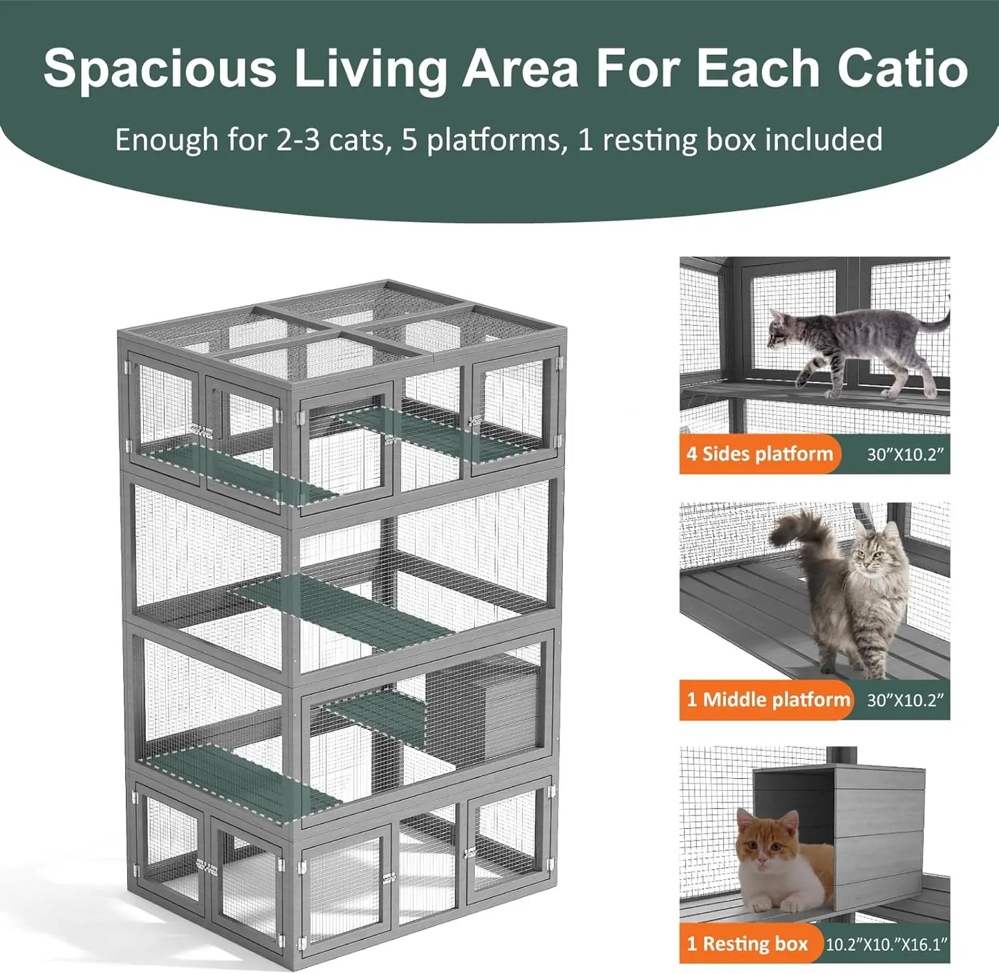 Catio Outdoor Cat Enclosures For Indoor Cats