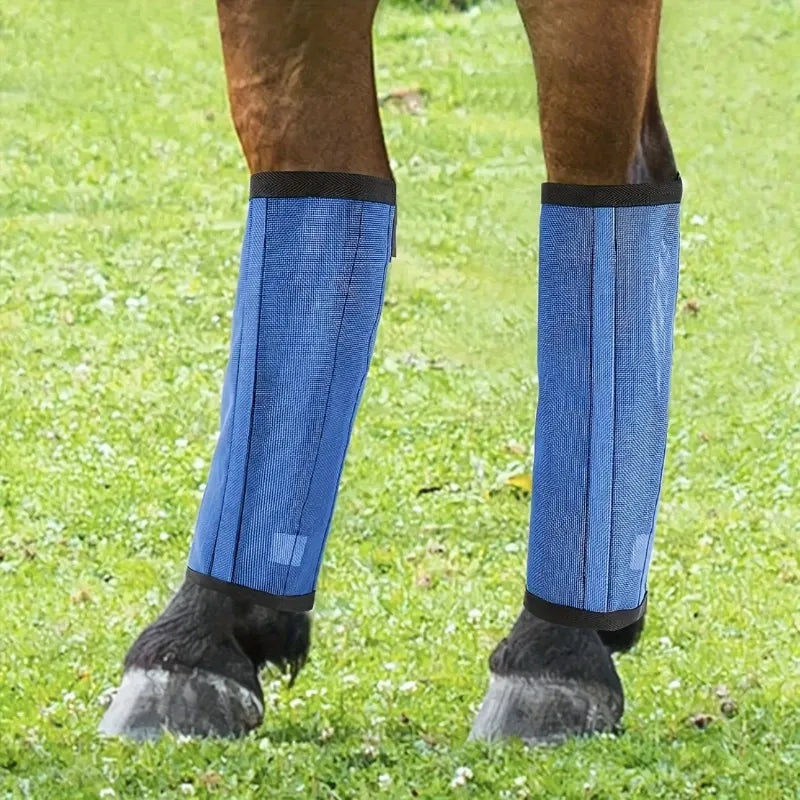 4-Pack Breathable Mesh Horse Fly Boots