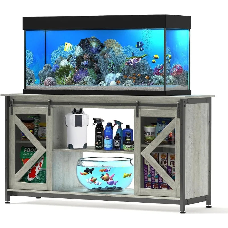 75-90 Gallon Fish Tank Stand with Cabinet