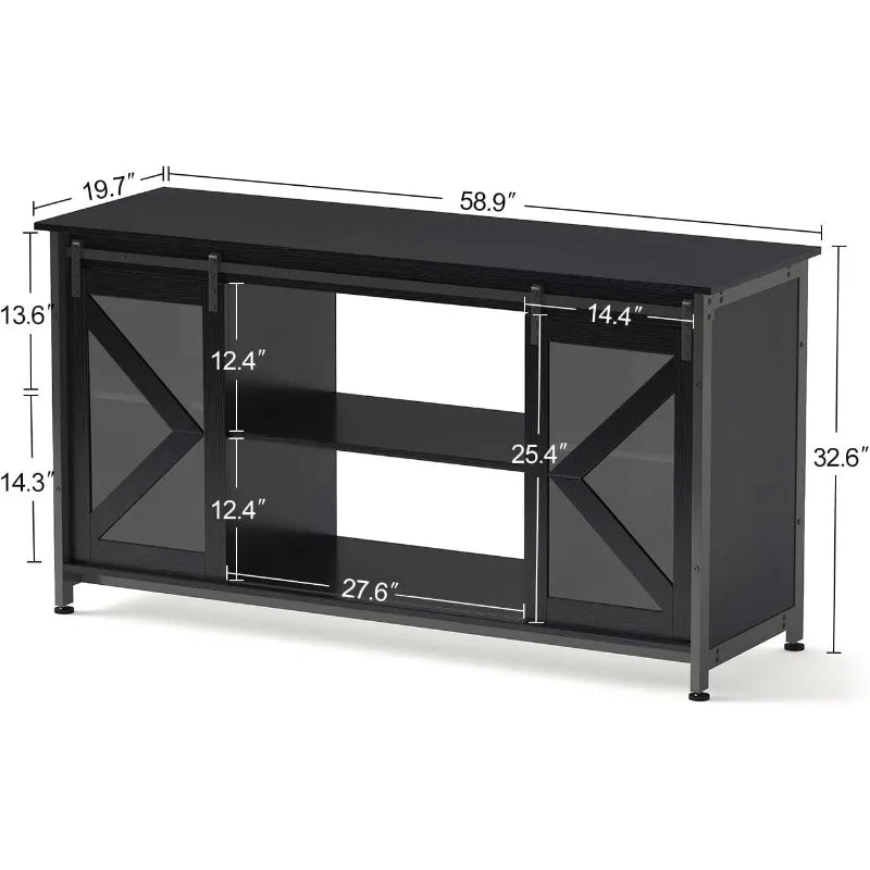 75-90 Gallon Fish Tank Stand with Cabinet