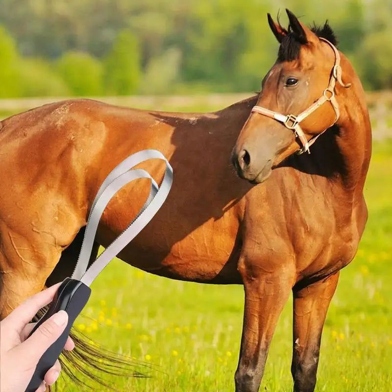 Equine Sweat Scraper Horse Shedding Grooming Tool