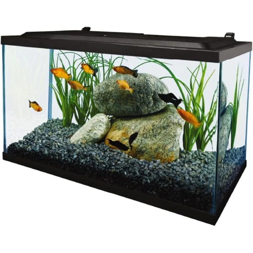 Aquarium Complete LED Lighting Fishbowl,10 Gallons