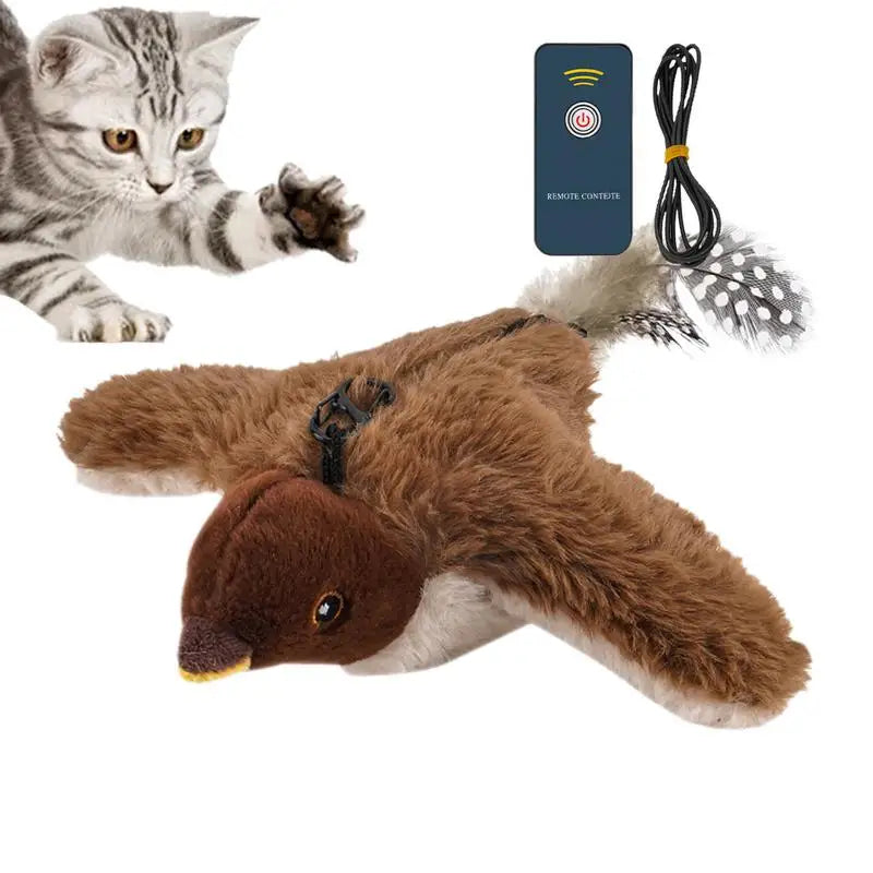 Flapping Sparrow Cat Toy