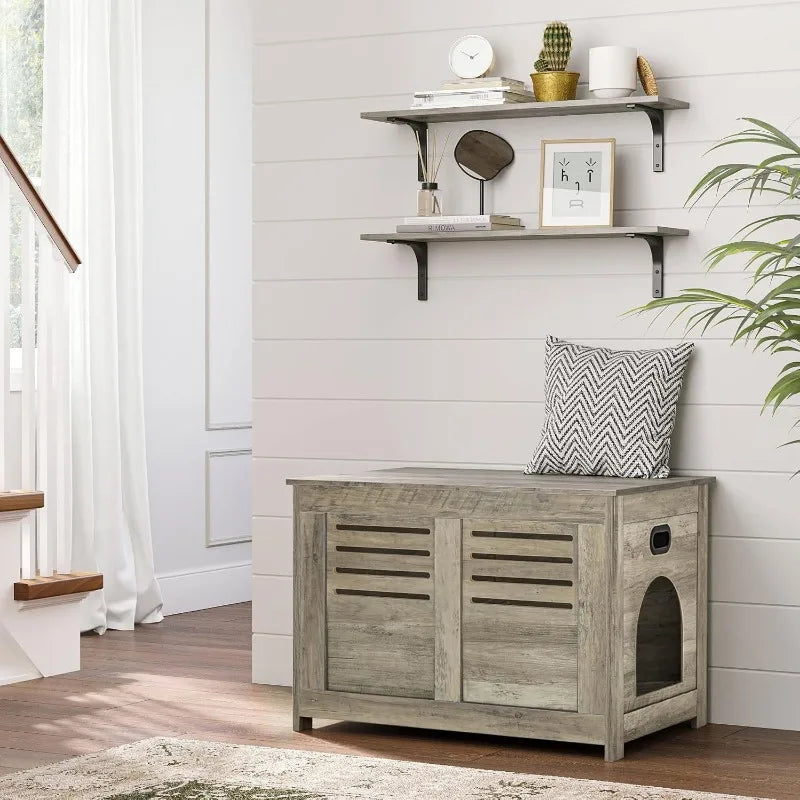 Litter Box Furniture, Entrance Can Be on Left/Right Side