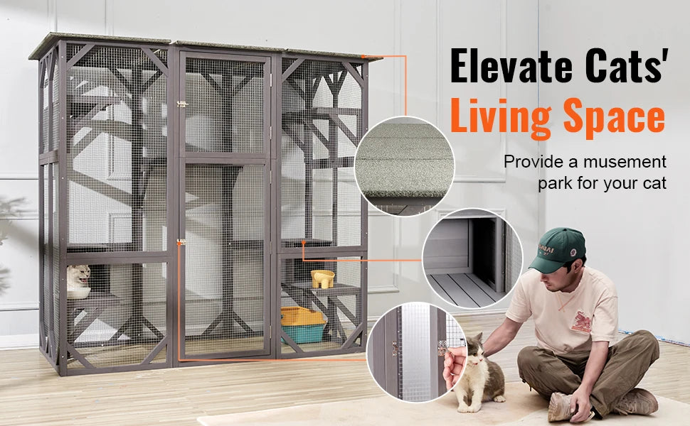 Catio Outdoor/Indoor Cat Enclosure