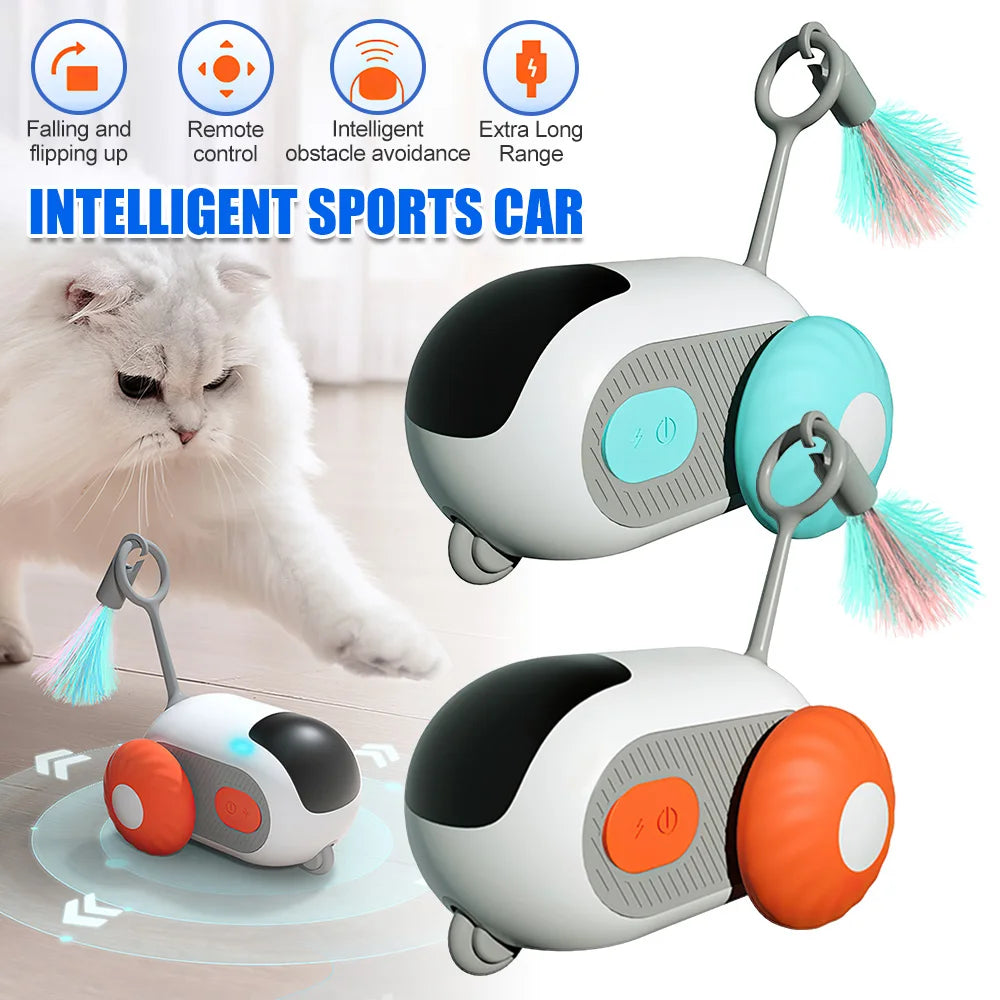 Cat Toys 2 Modes Smart Moving Toy Car