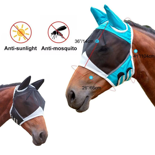 Anti-mosquito Horse Hood