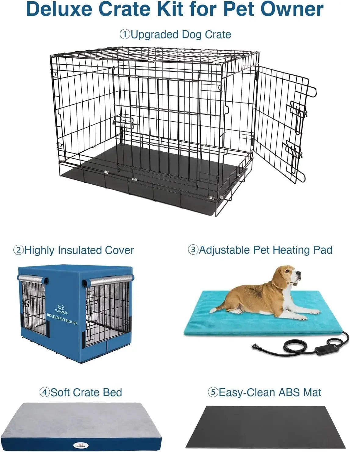 Heated Dog House for Outdoor