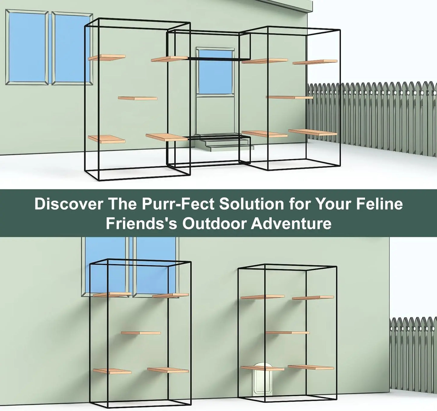 Catio Outdoor Cat Enclosures For Indoor Cats