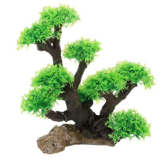 Fish Tank Plant Moss Tree Decorations