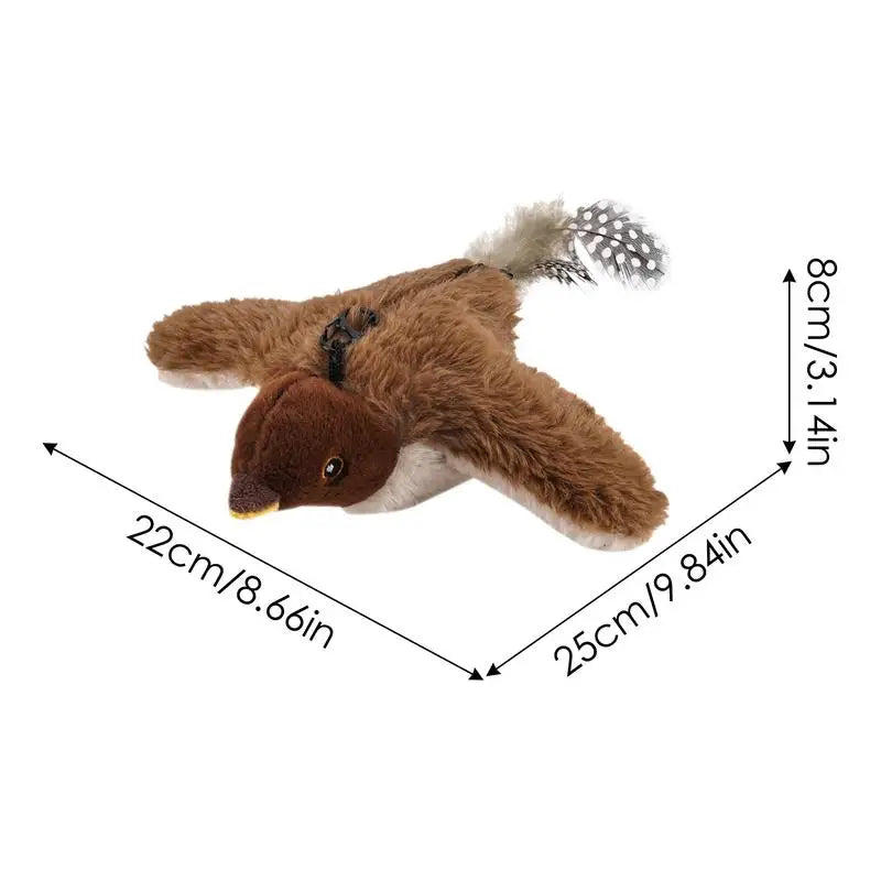 Flapping Sparrow Cat Toy