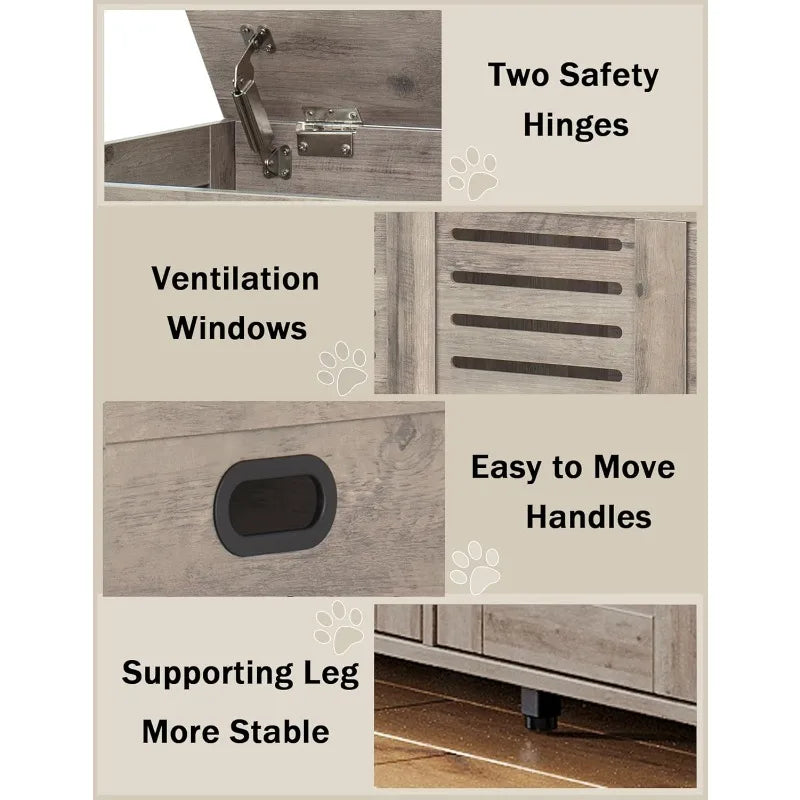 Litter Box Furniture, Entrance Can Be on Left/Right Side