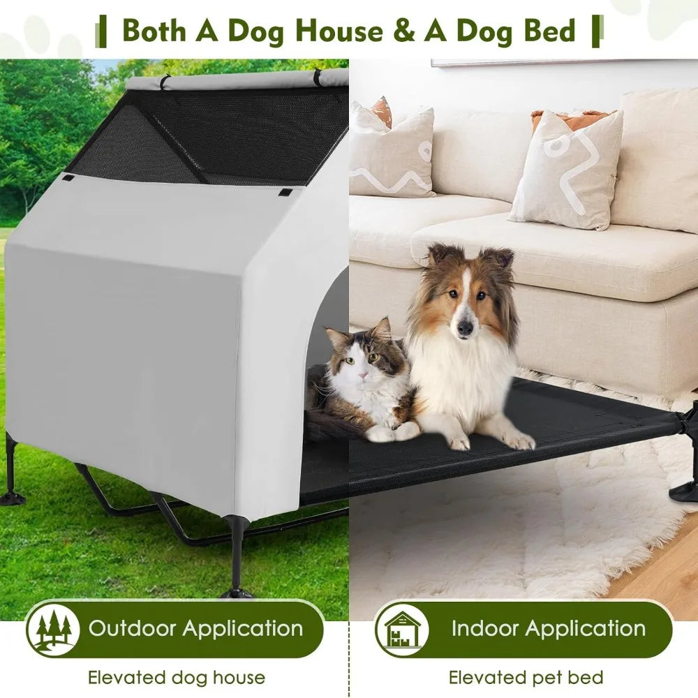 Waterproof Dog House for Indoor & Outdoor Use